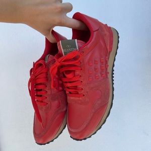 Authentic Valentino Rockstud Sneakers